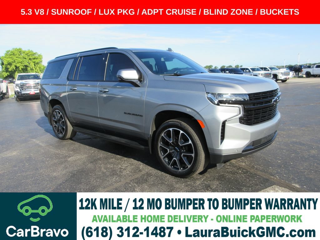 Certified 2024 Chevrolet Suburban RST w/ Luxury Package AWD/4WD image 1