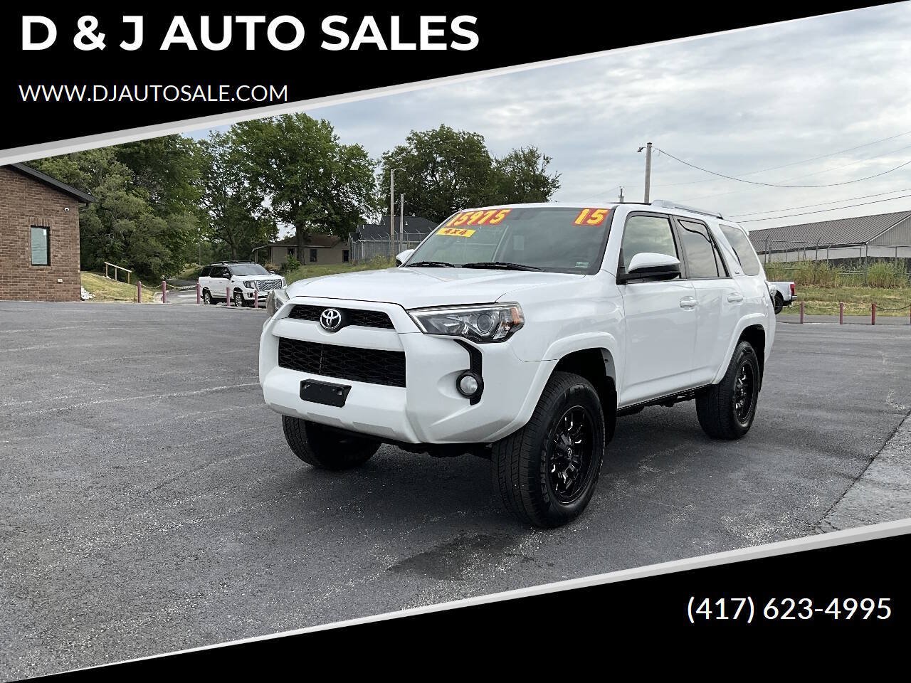 Used 2015 Toyota 4Runner SR5 w/ Four Season Floor Mat Package