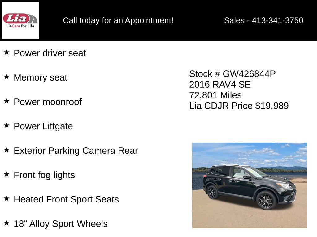 Used 2016 Toyota RAV4 SE AWD/4WD image 6