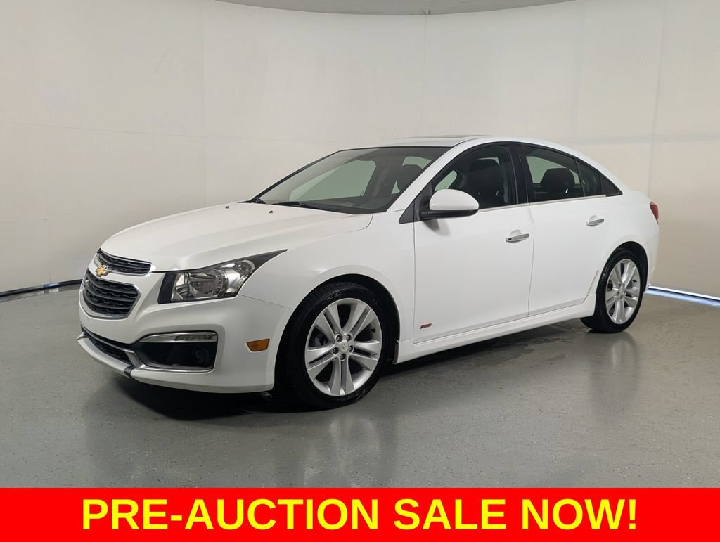 Used 2015 Chevrolet Cruze LTZ w/ Sun, Sound and Sport Package FWD image 3