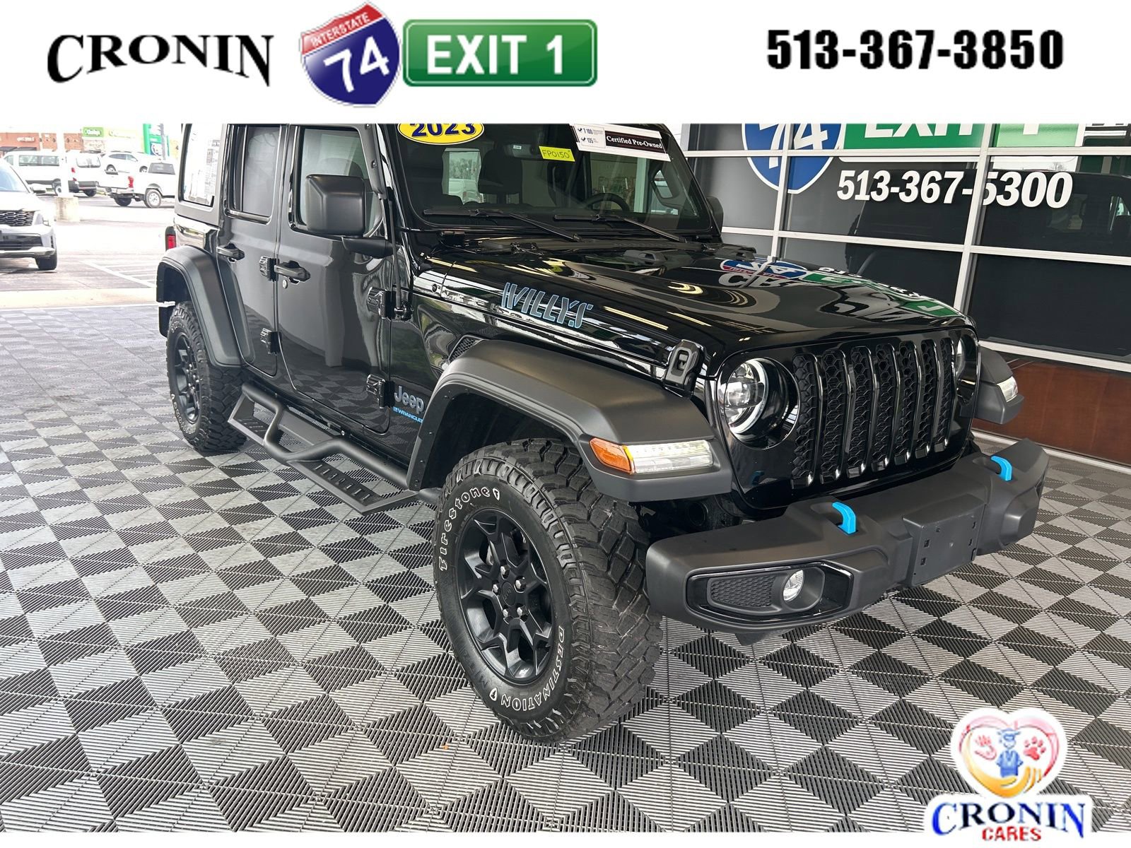 Used 2023 Jeep Wrangler Unlimited w/ Cold Weather Group AWD/4WD image 1