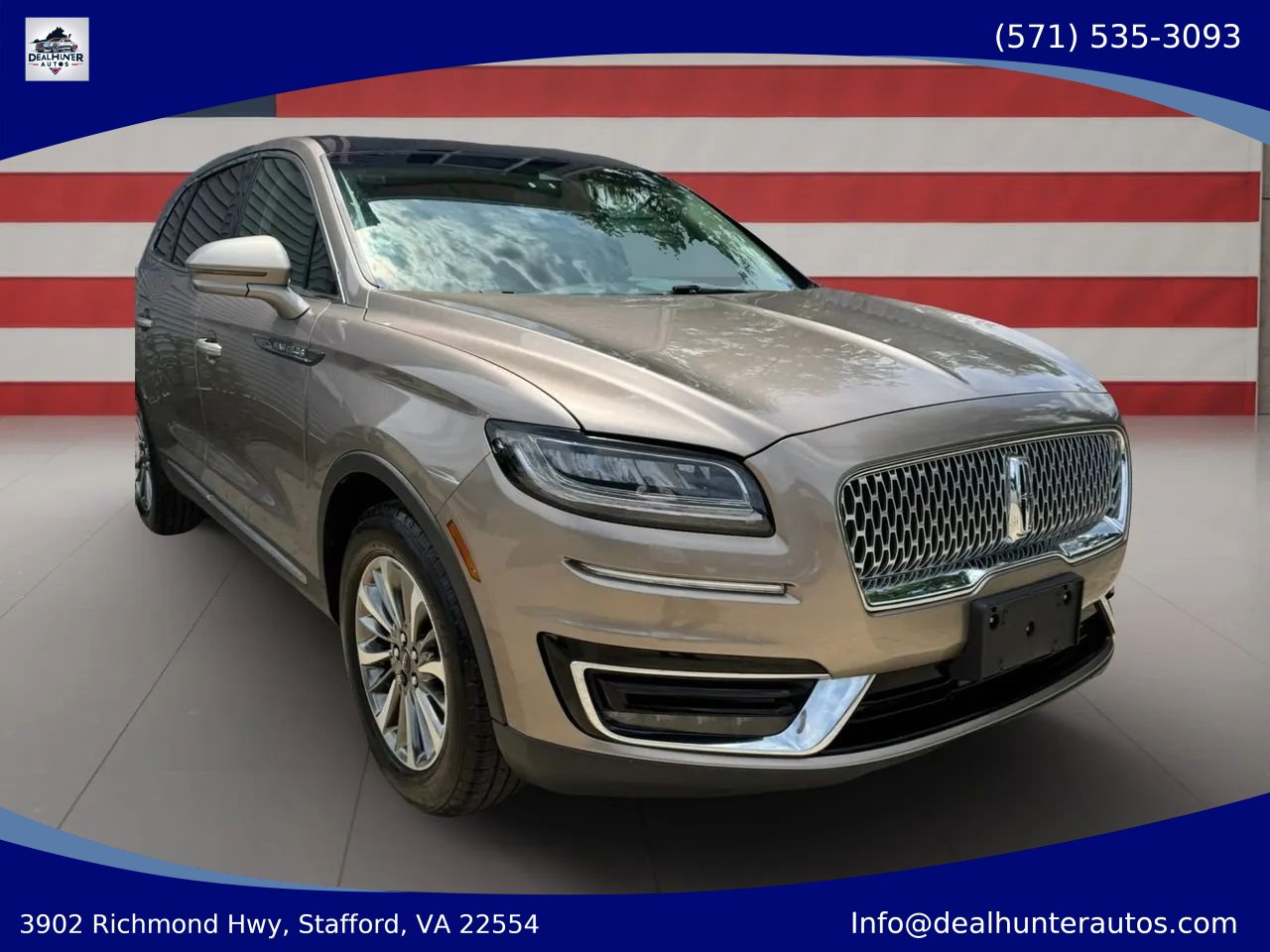 Used 2019 Lincoln Nautilus Select FWD image 3