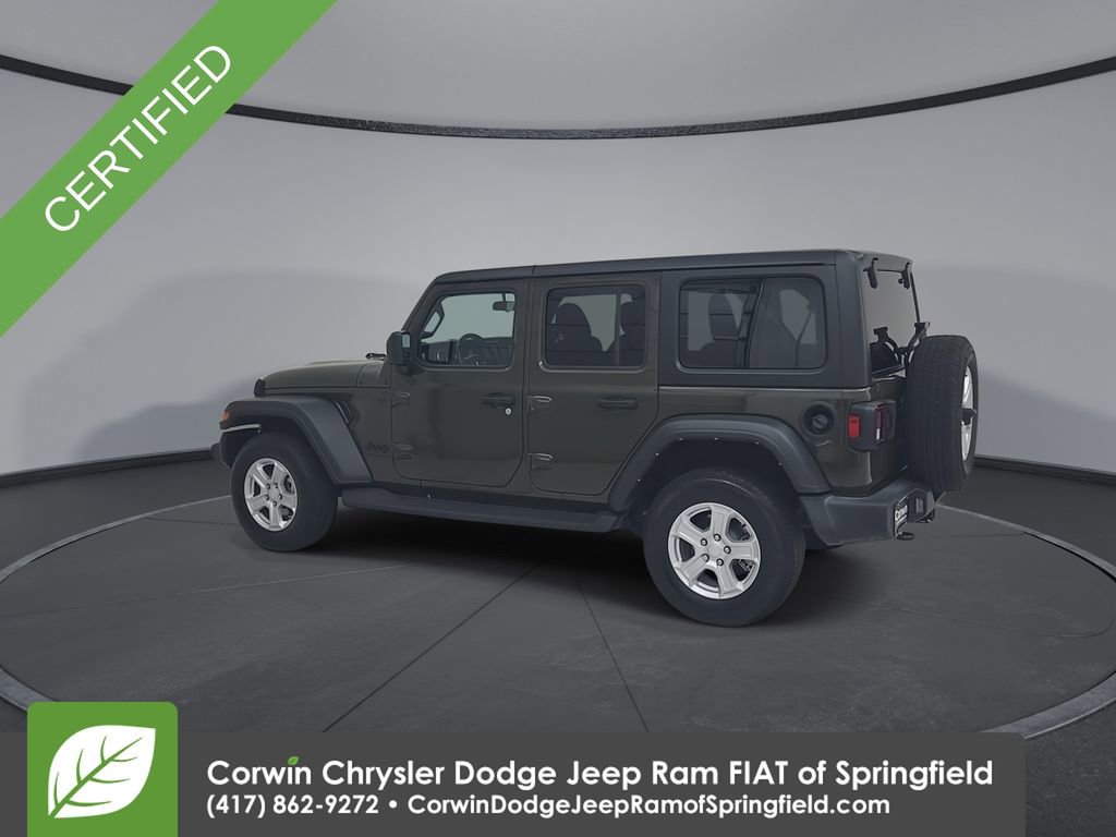 Certified 2022 Jeep Wrangler Unlimited Sport image 10