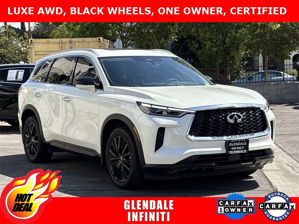 Certified 2023 INFINITI QX60 Luxe w/ Cargo Package