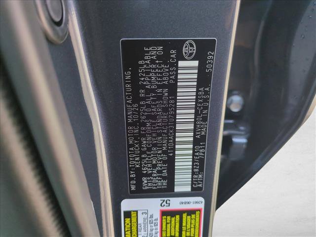 New 2026 Toyota Camry SE FWD image 17