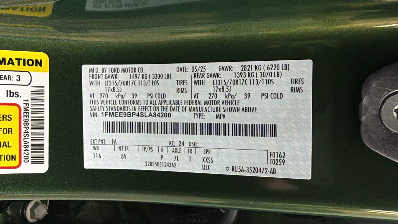 Used 2025 Ford Bronco Badlands image 39