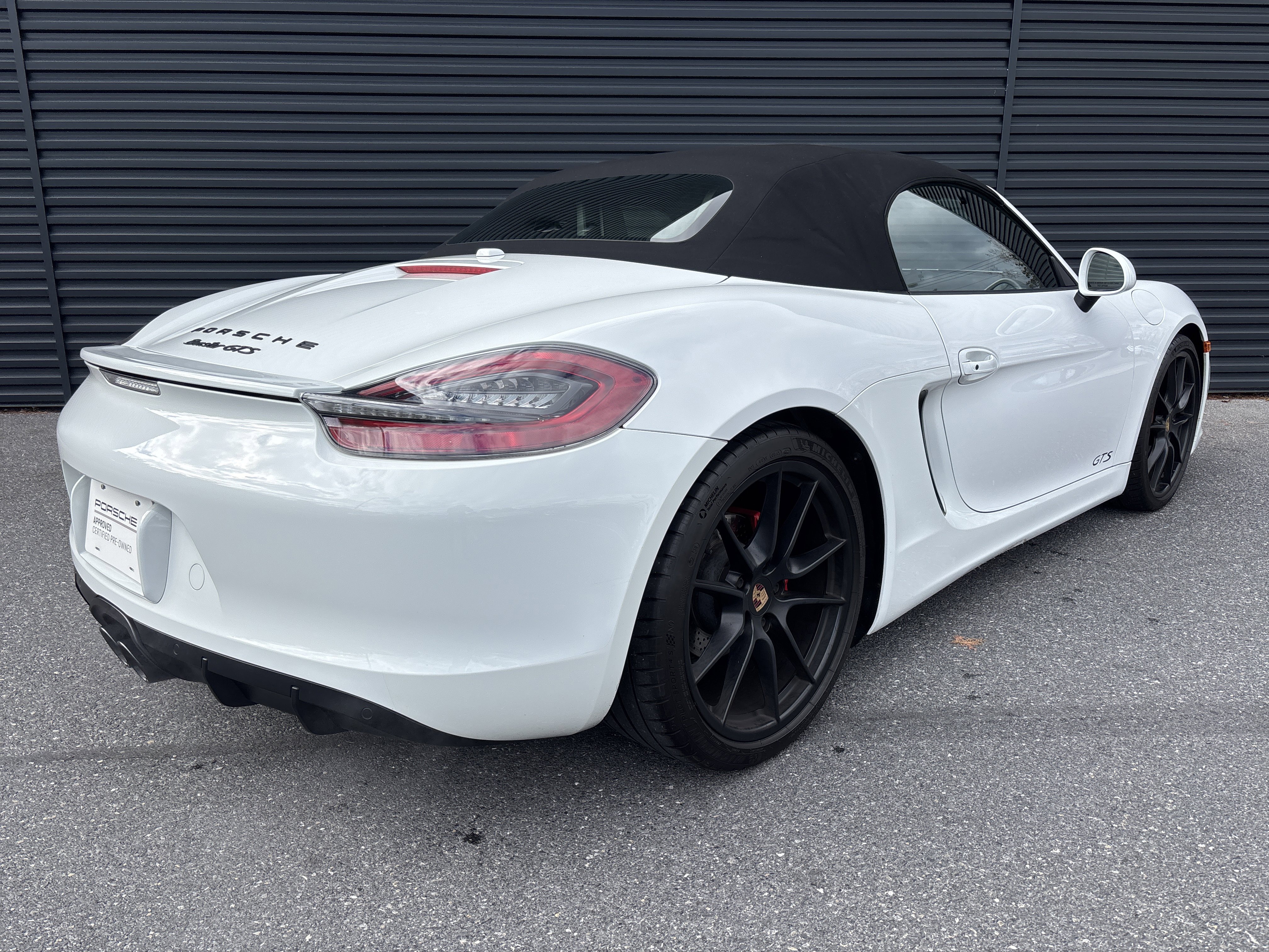 Certified 2016 Porsche Boxster GTS