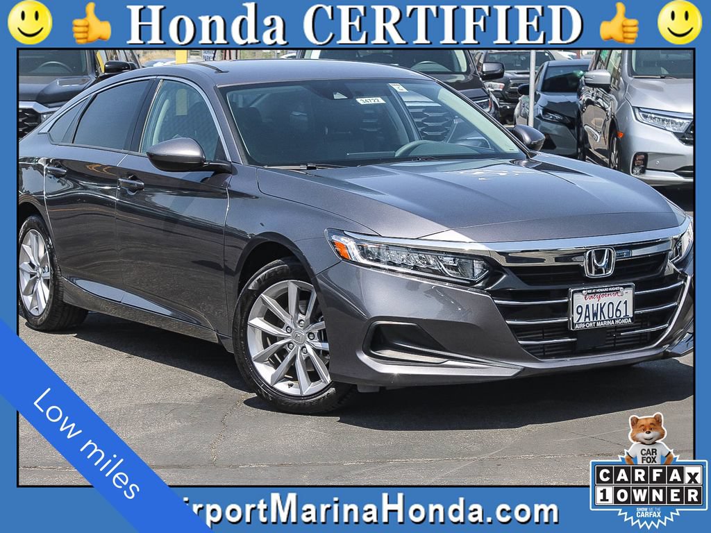 Certified 2022 Honda Accord LX video 1