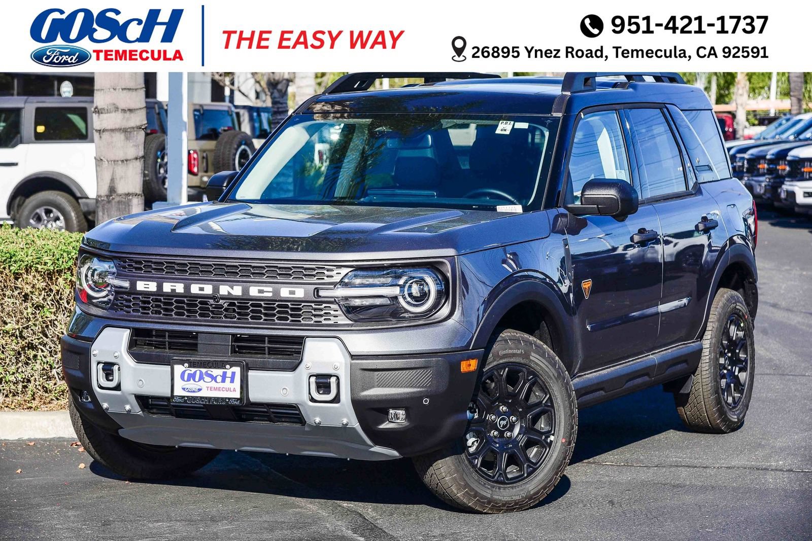 New 2025 Ford Bronco Sport Badlands w/ Badlands Tech Package AWD/4WD video 1