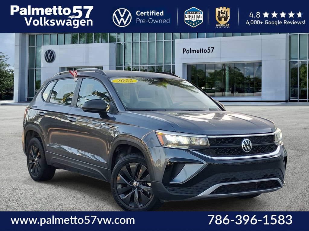 Certified 2022 Volkswagen Taos S w/ IQ Drive S Package FWD video 1