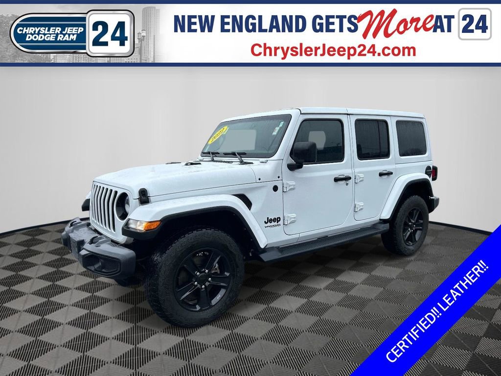 Certified 2022 Jeep Wrangler Unlimited Sahara AWD/4WD image 1