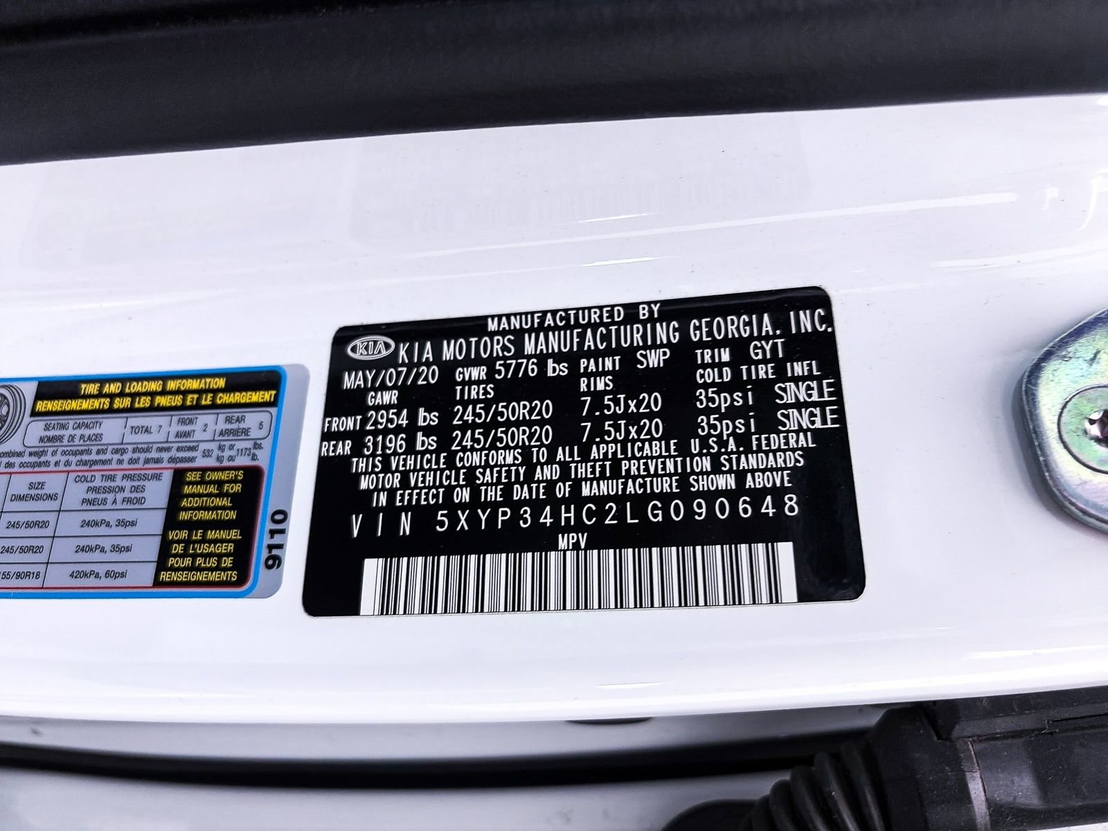 Used 2020 Kia Telluride EX w/ EX Premium Package image 42