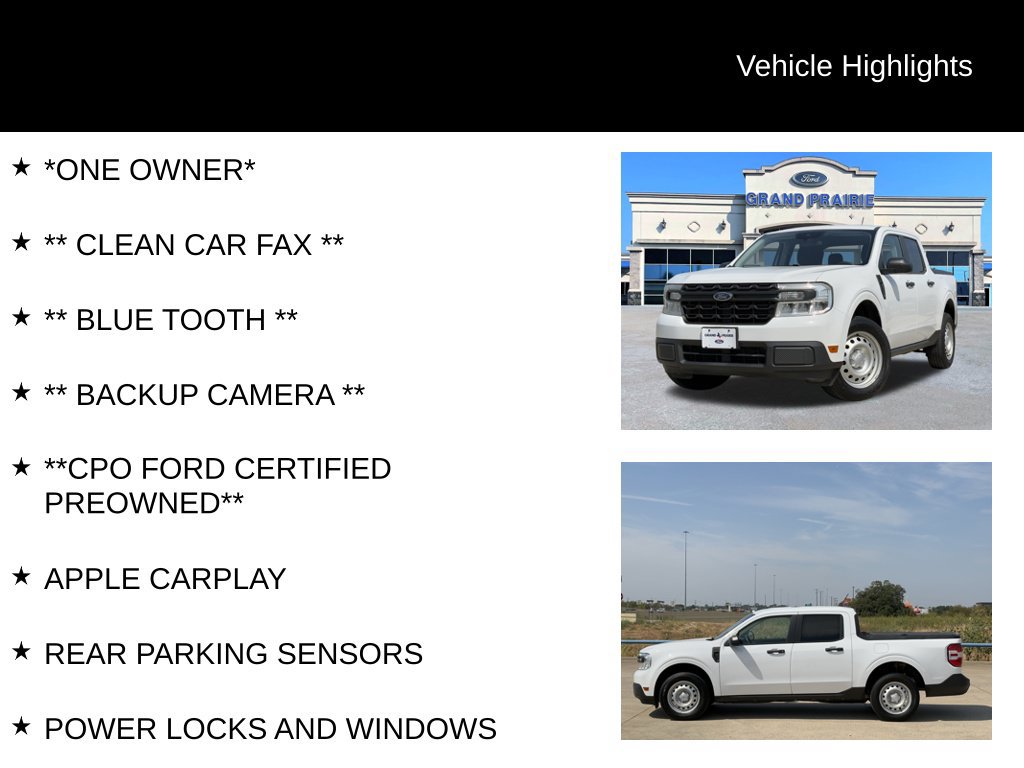 Certified 2023 Ford Maverick XL FWD image 4