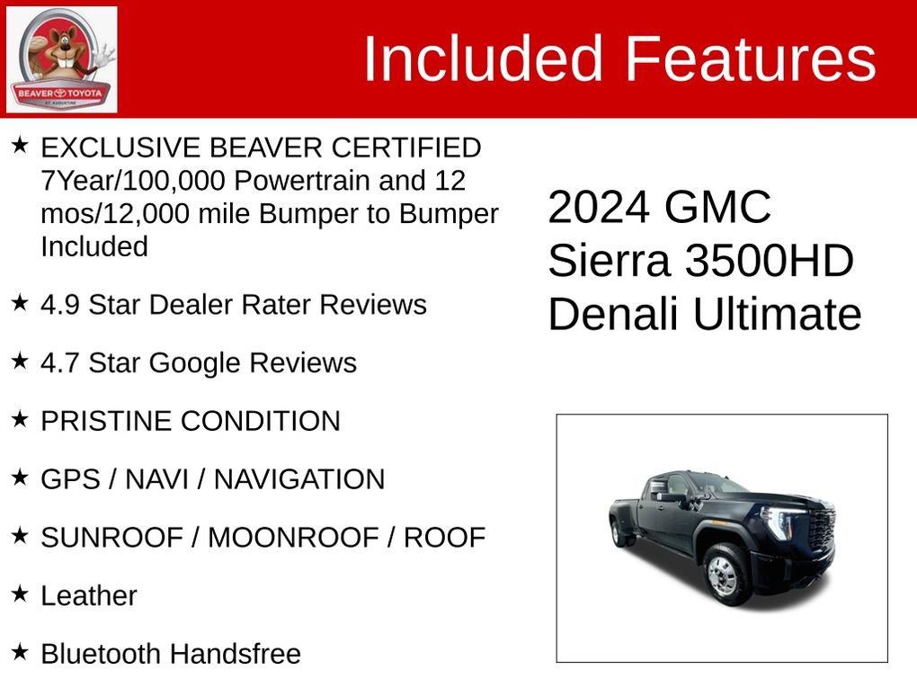 Used 2024 GMC Sierra 3500 Denali Ultimate AWD/4WD image 4