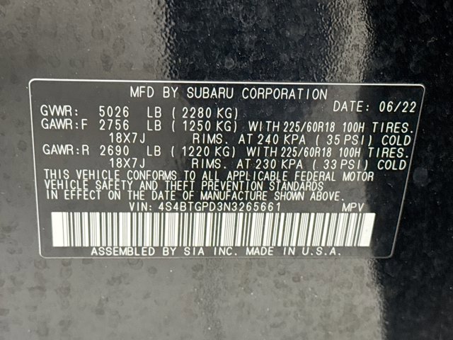 Used 2022 Subaru Outback Touring XT image 24