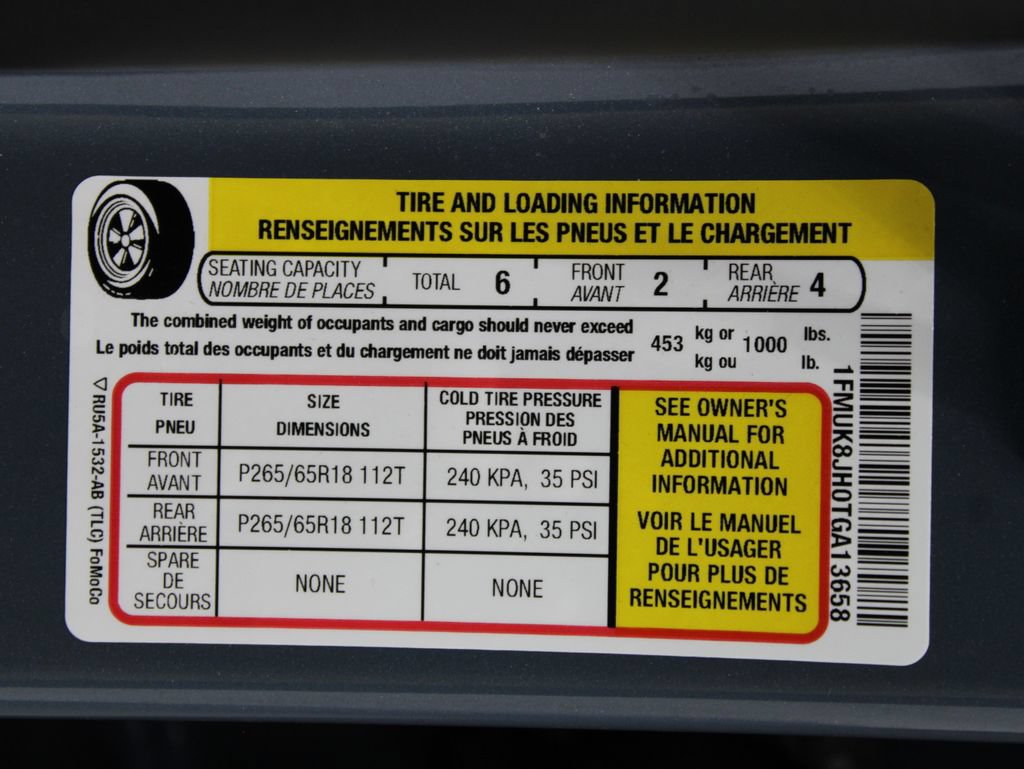 Used 2026 Ford Explorer Tremor w/ Tremor Convenience Package AWD/4WD image 76