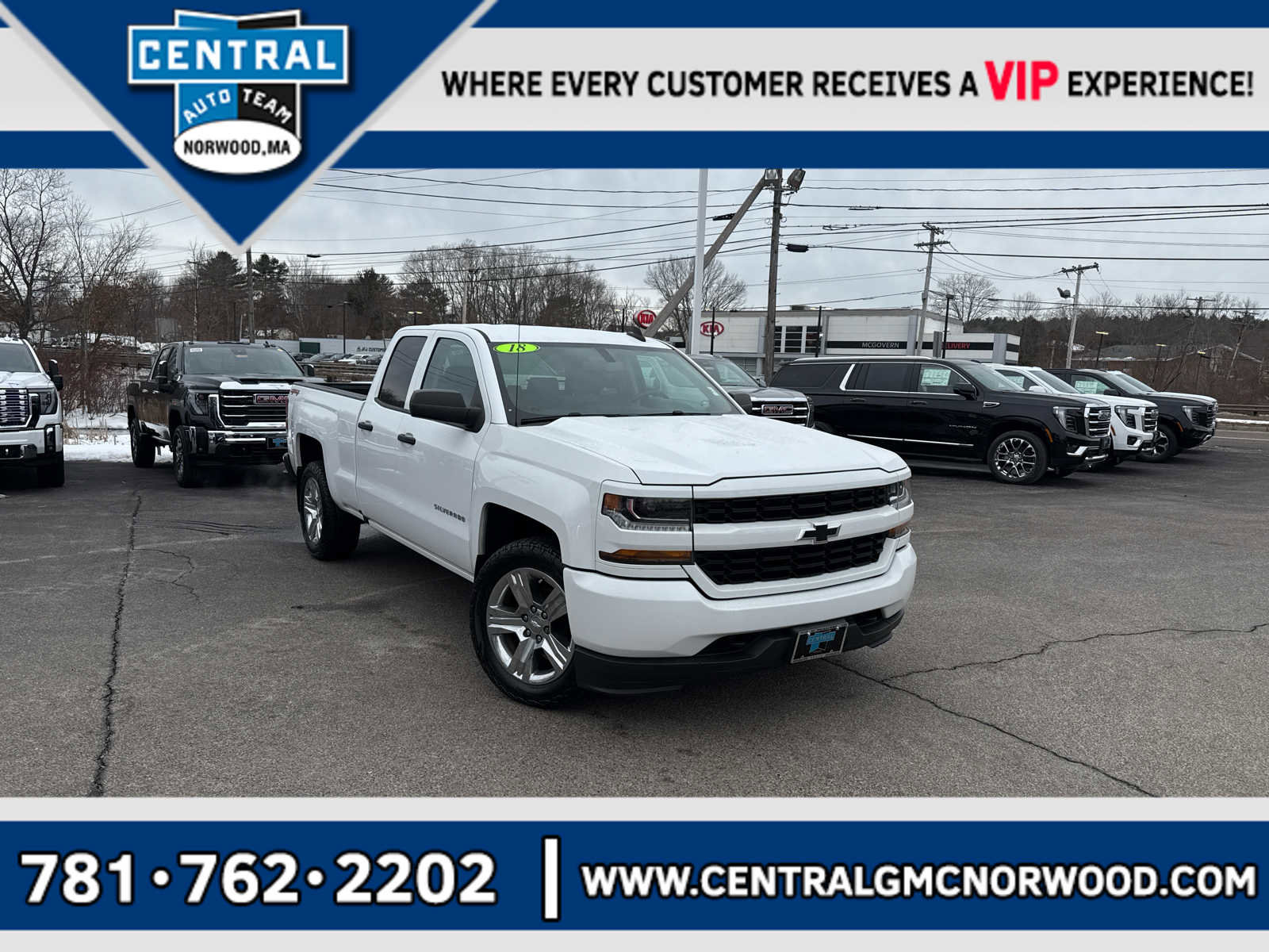 Used 2018 Chevrolet Silverado 1500 Custom w/ Custom Value Package