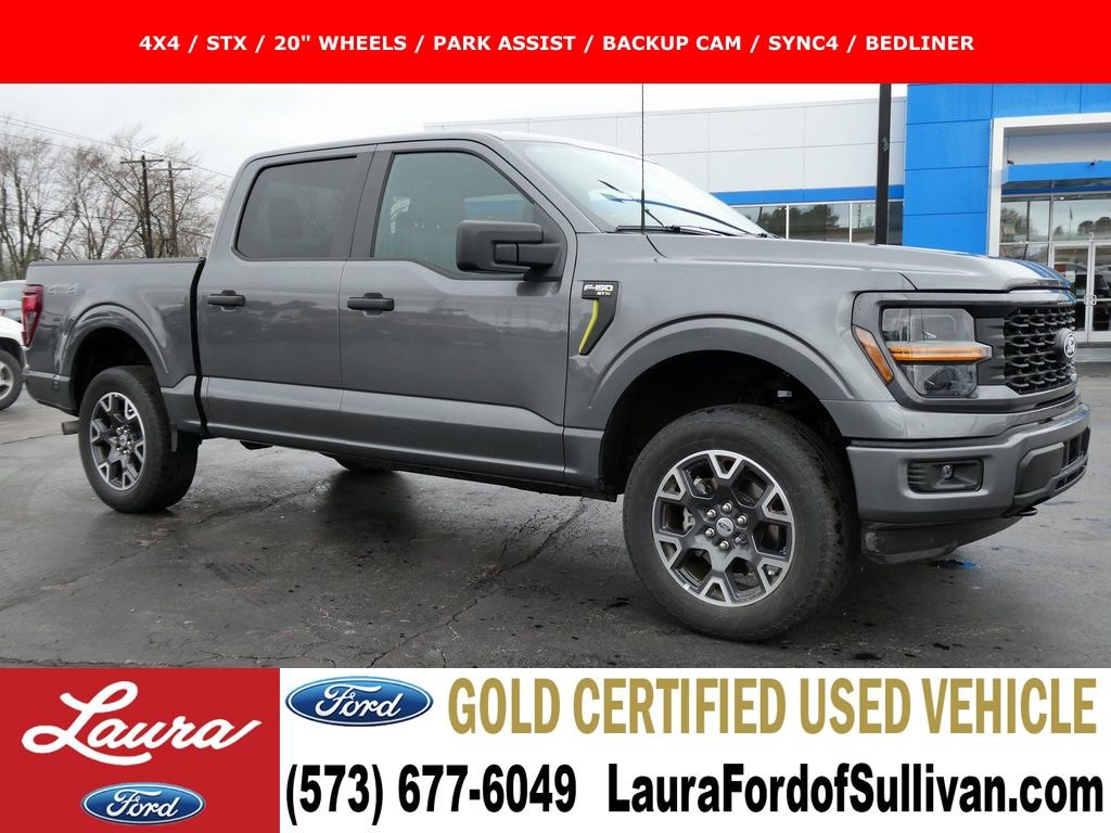 Certified 2025 Ford F150 STX w/ Equipment Group 200A