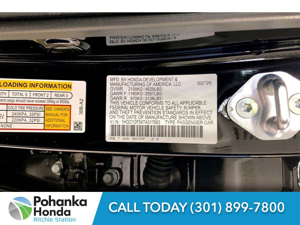 New 2026 Honda Accord Hybrid Sport image 21