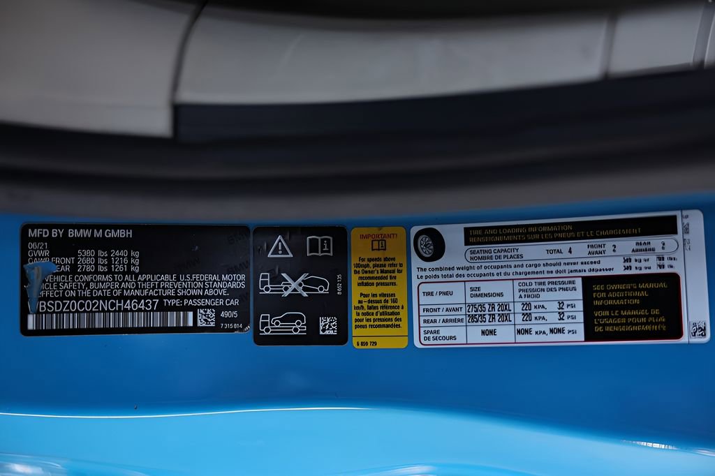 Used 2022 BMW M8 Competition w/ M Driver's Package image 70