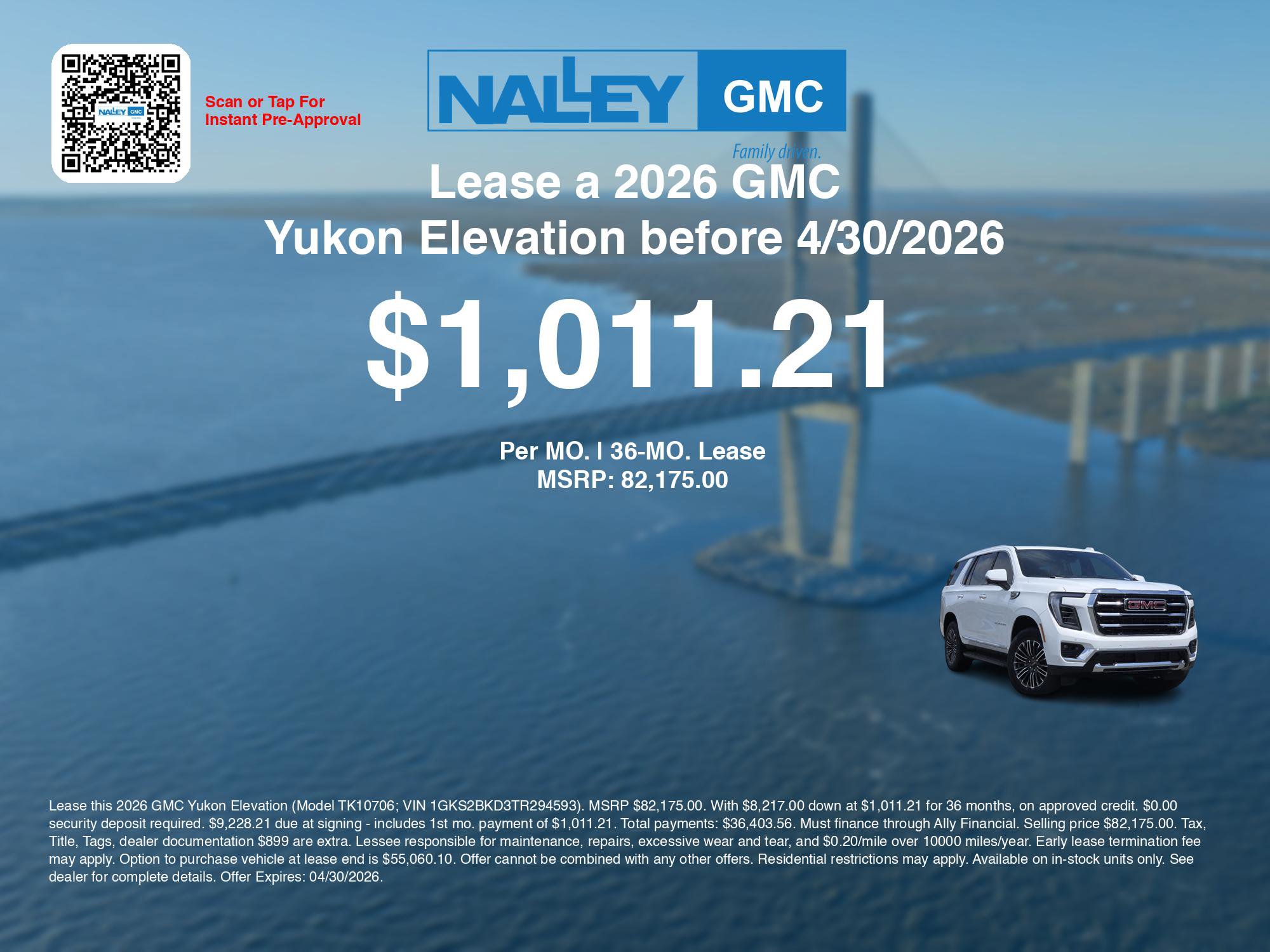 New 2026 GMC Yukon Elevation image 3