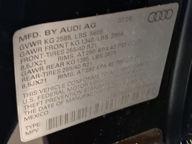 New 2026 Audi SQ5 Premium Plus AWD/4WD image 15