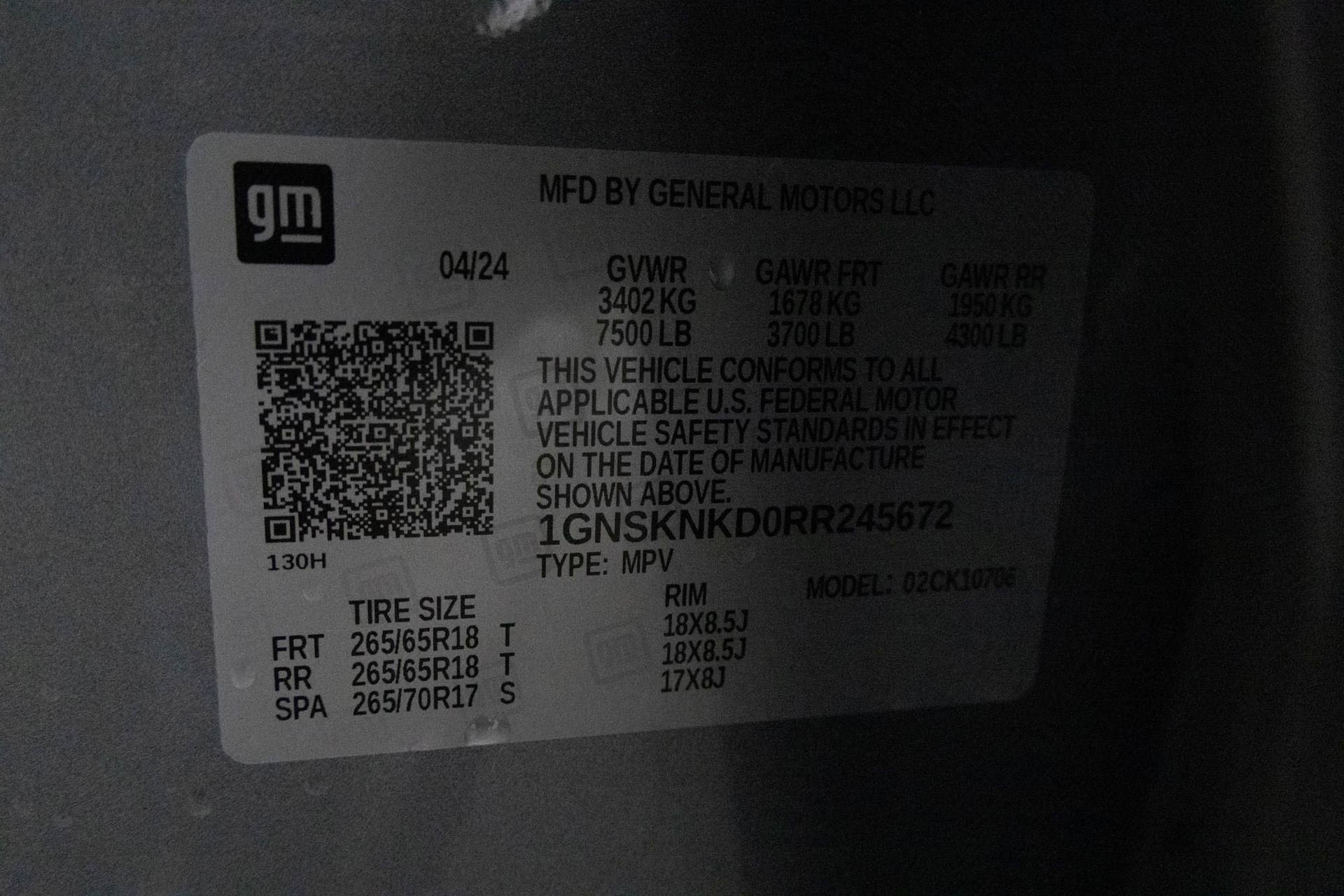 Used 2024 Chevrolet Tahoe LT image 48