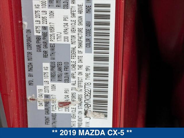 Used 2019 MAZDA CX-5 Sport FWD image 24