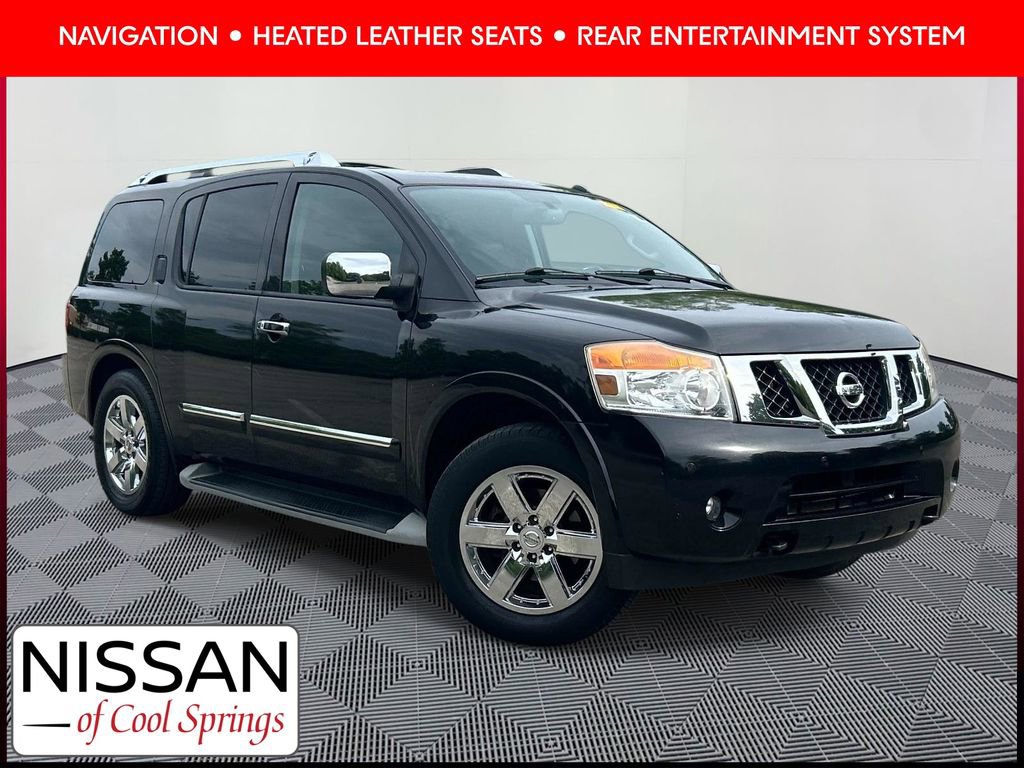 Used 2014 Nissan Armada Platinum w/ 2nd Row Captain Seat Package