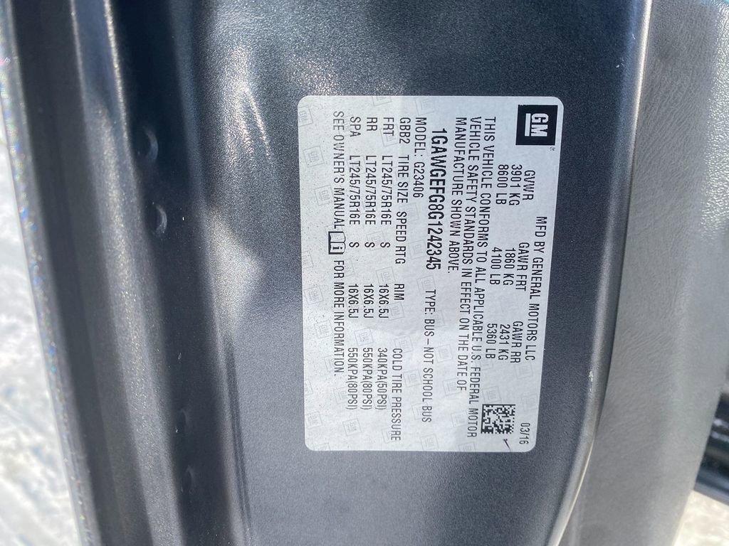 Used 2016 Chevrolet Express 2500 LS image 31