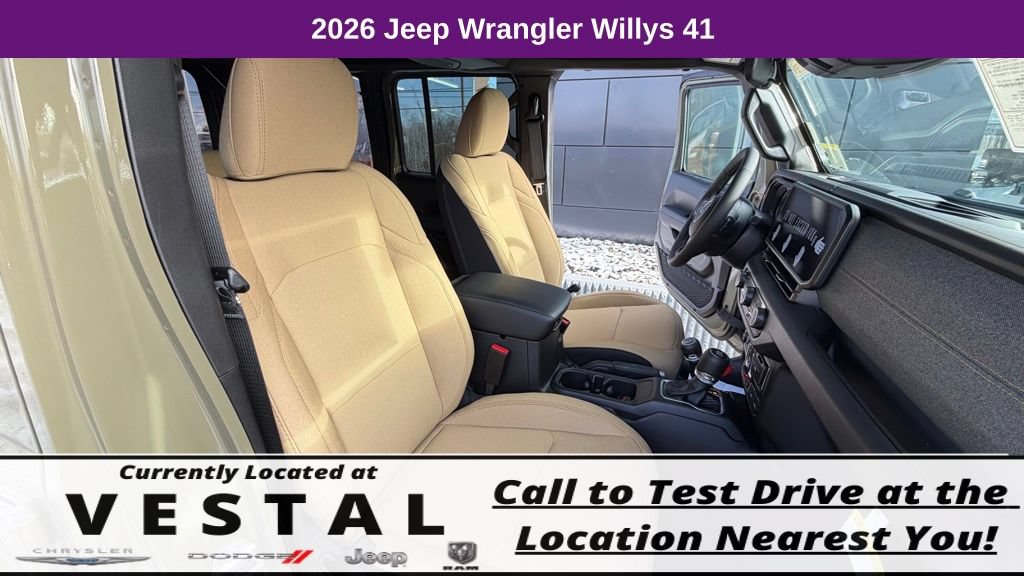 New 2026 Jeep Wrangler Unlimited Sport AWD/4WD image 28