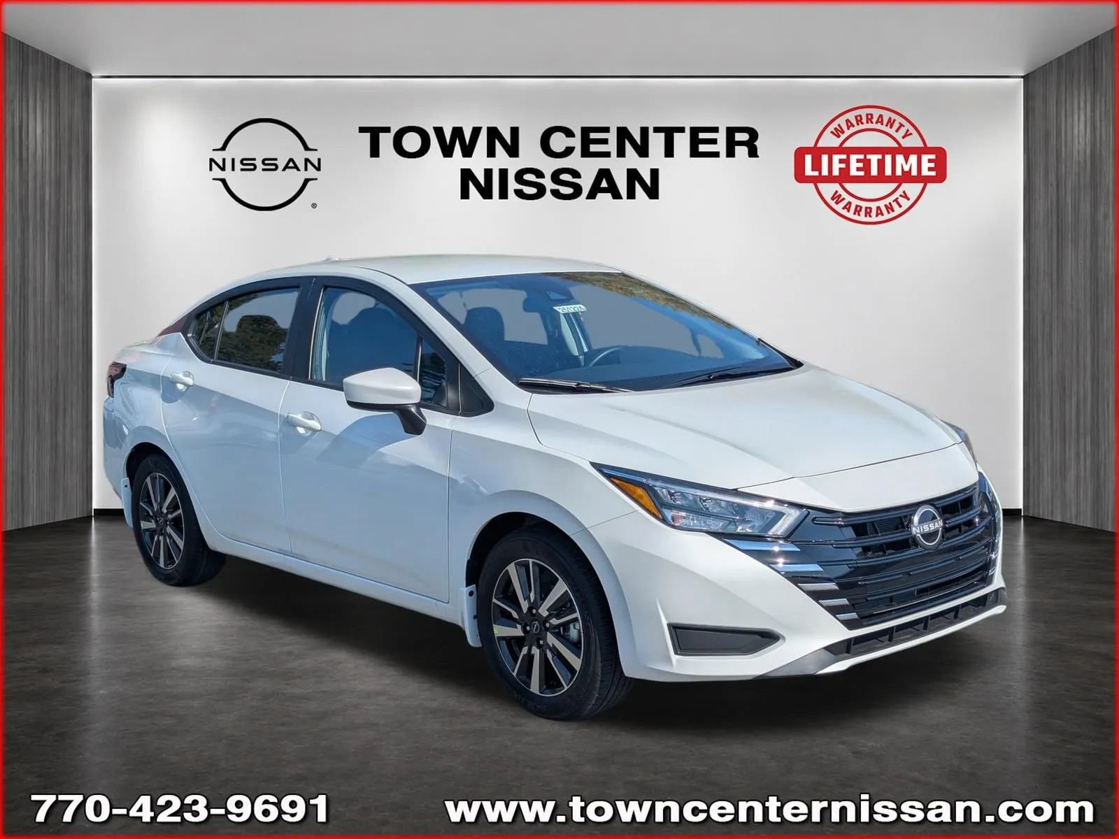 New 2025 Nissan Versa SV w/ Trunk Package FWD image 2
