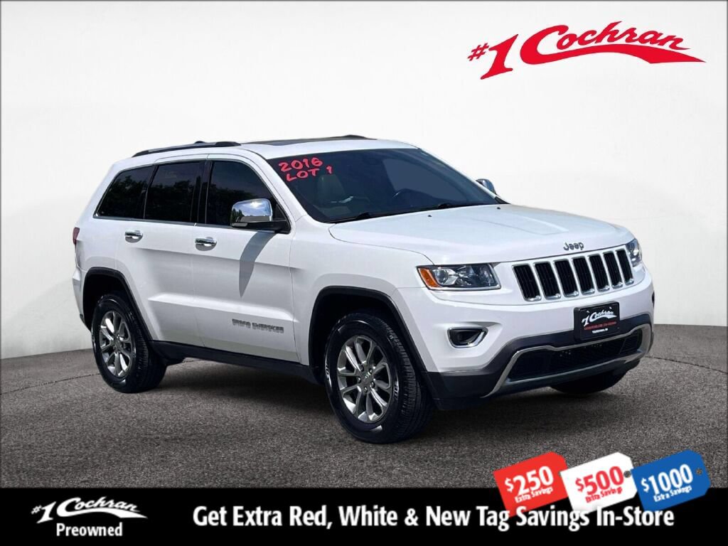 Used 2016 Jeep Grand Cherokee Limited AWD/4WD video 1