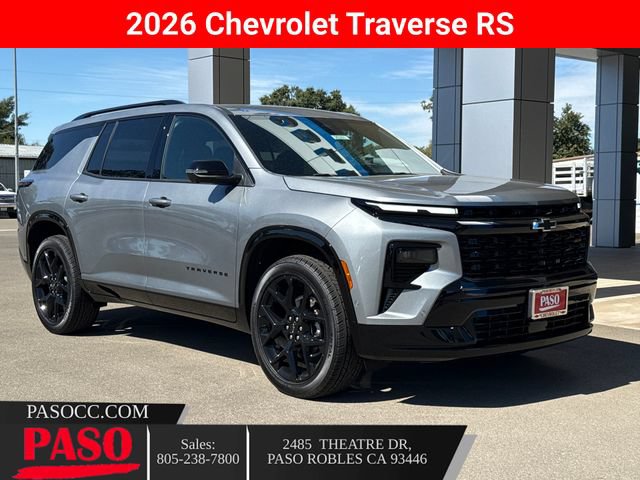 New 2026 Chevrolet Traverse RS