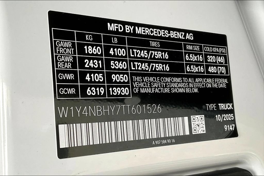 Used 2026 Mercedes-Benz Sprinter 2500 image 24