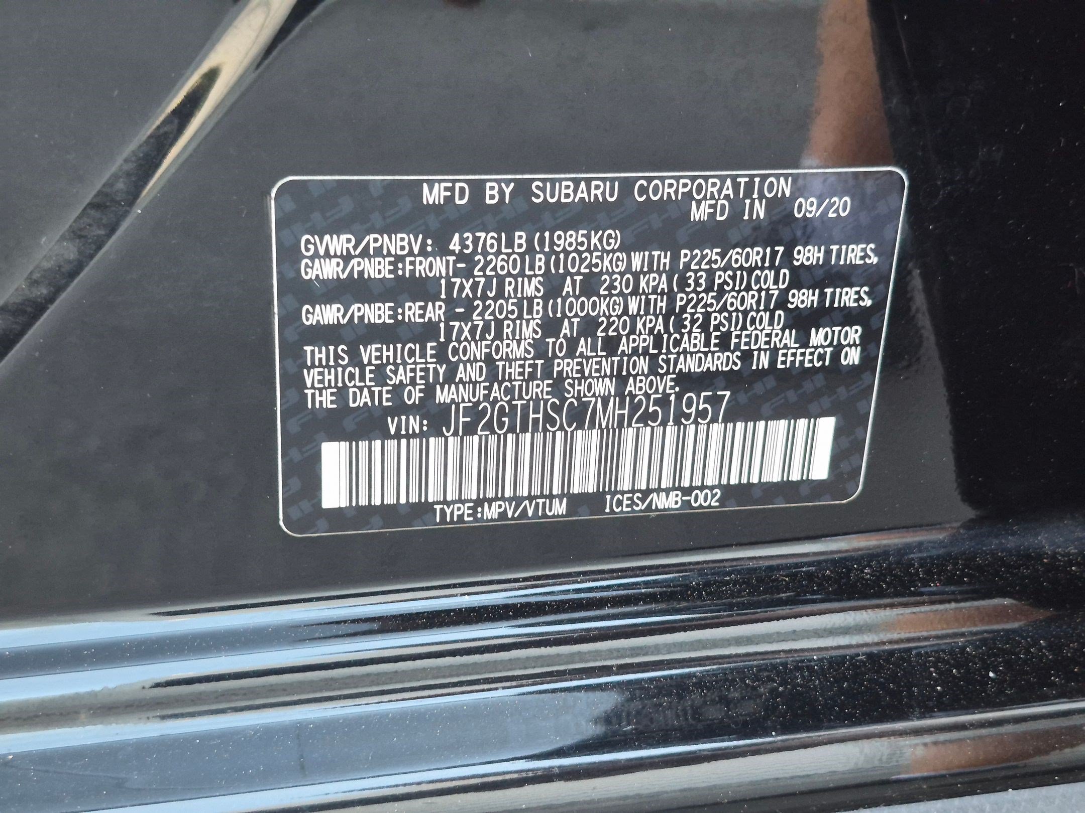 Used 2021 Subaru Crosstrek 2.5i Sport w/ Moonroof Package AWD/4WD image 30