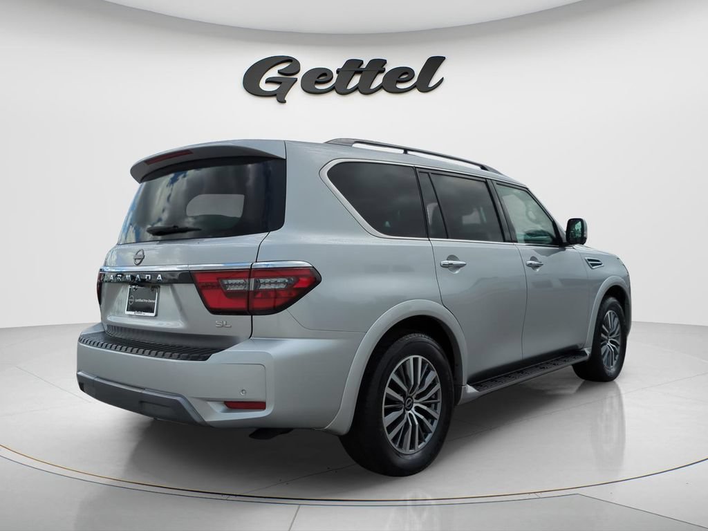 Certified 2023 Nissan Armada SL w/ Captain's Chairs Package AWD/4WD image 4