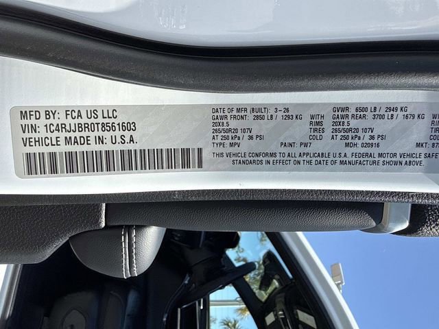 New 2026 Jeep Grand Cherokee L Limited image 39