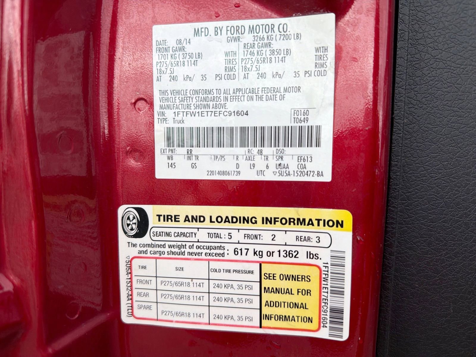 Used 2014 Ford F150 XLT w/ Equipment Group 302A Luxury AWD/4WD image 38