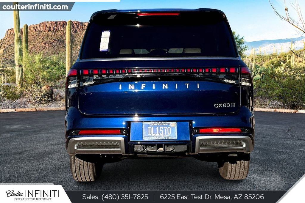 Used 2025 INFINITI QX80 Pure image 4