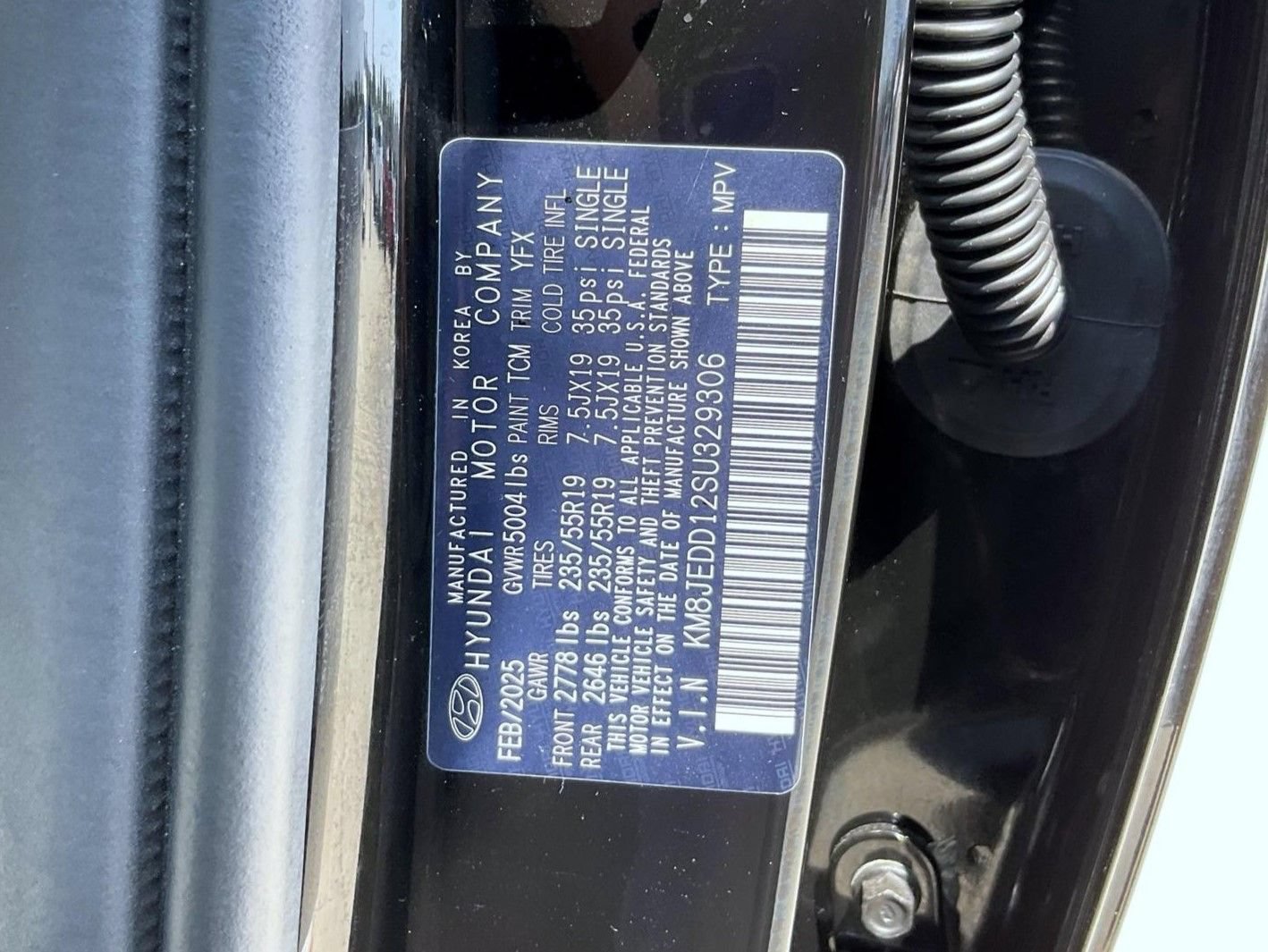 Certified 2025 Hyundai Tucson Limited AWD/4WD image 26