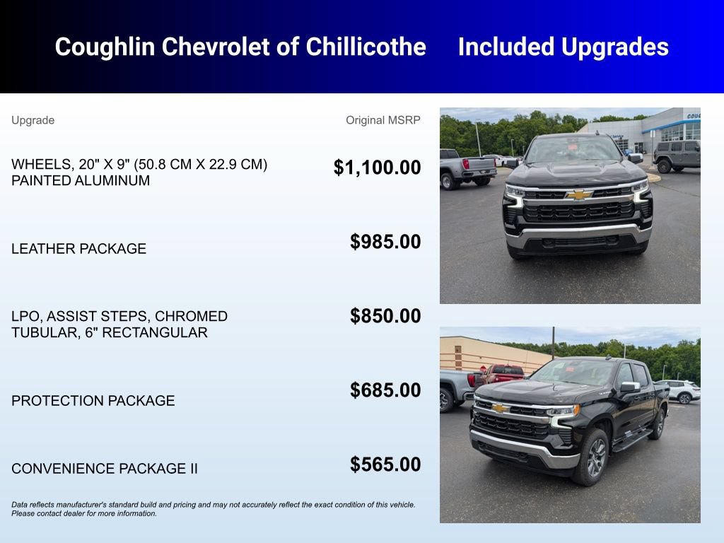 New 2026 Chevrolet Silverado 1500 LT w/ Leather Package AWD/4WD image 3