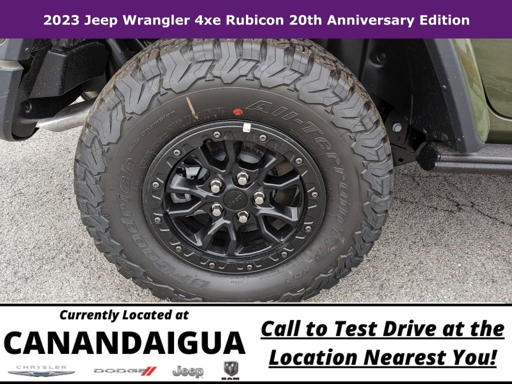 New 2023 Jeep Wrangler Unlimited Rubicon 4xe AWD/4WD image 18