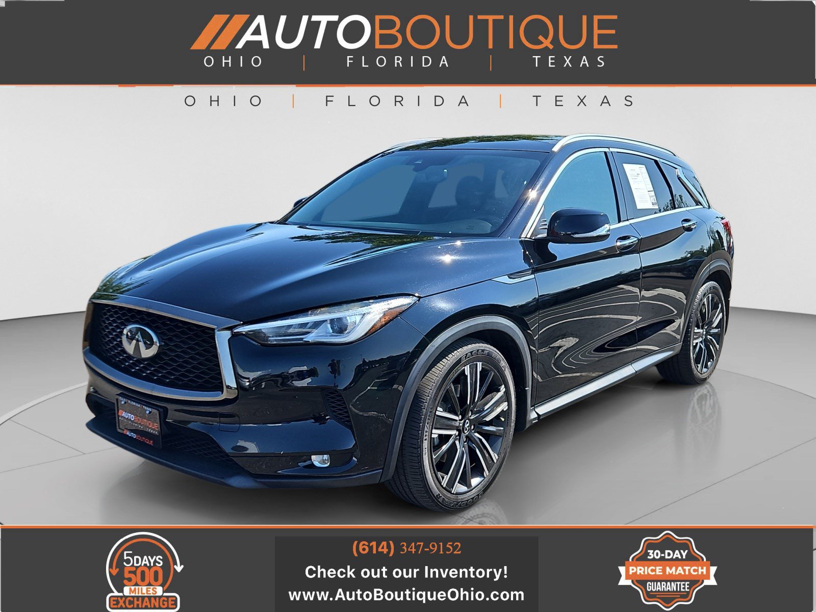 Used 2021 INFINITI QX50 Luxe w/ Appearance Package