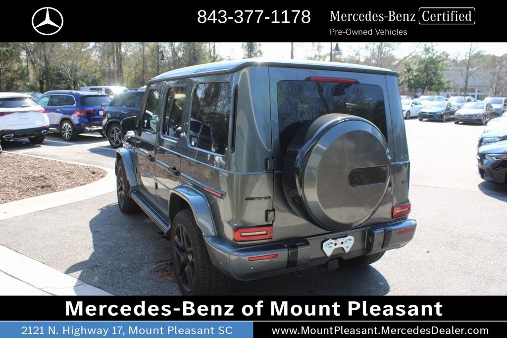 Certified 2021 Mercedes-Benz G 63 AMG 4MATIC w/ G Manufaktur Interior Package image 9