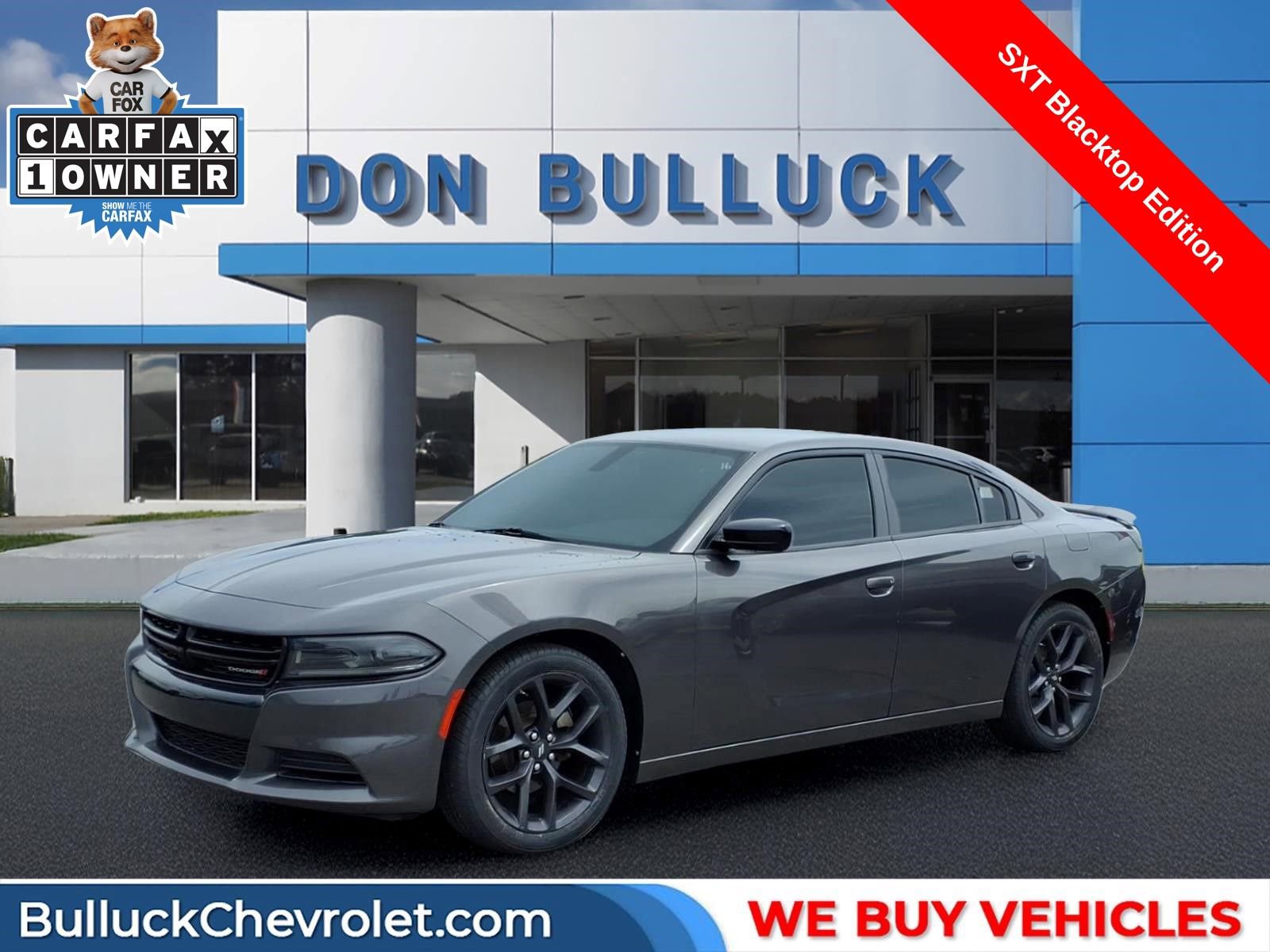 Used 2023 Dodge Charger SXT w/ Blacktop Package RWD image 1