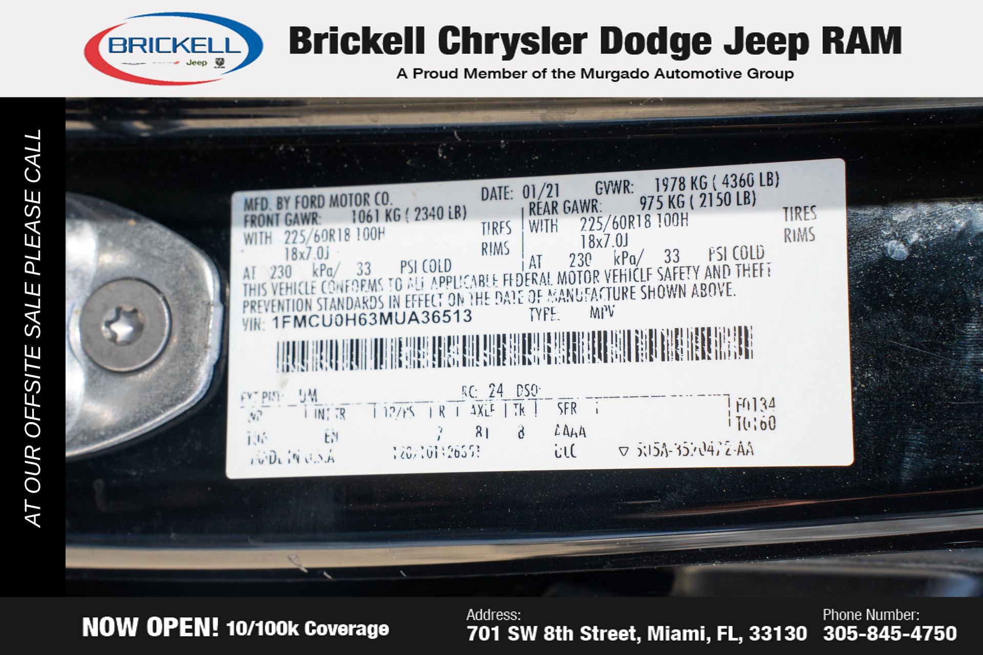 Used 2021 Ford Escape SEL w/ Technology Package FWD image 37