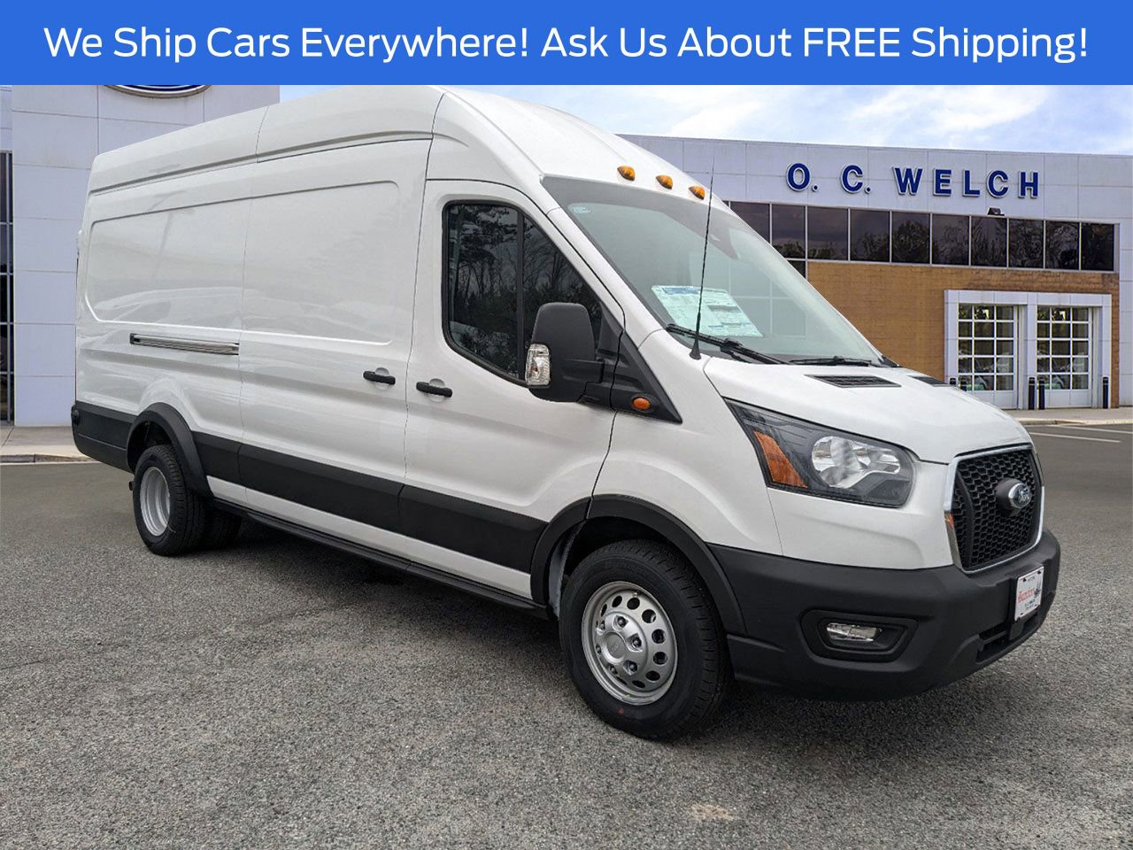 New 2024 Ford Transit 350 148 High Roof DRW AWD w/ Exterior Upgrade Package