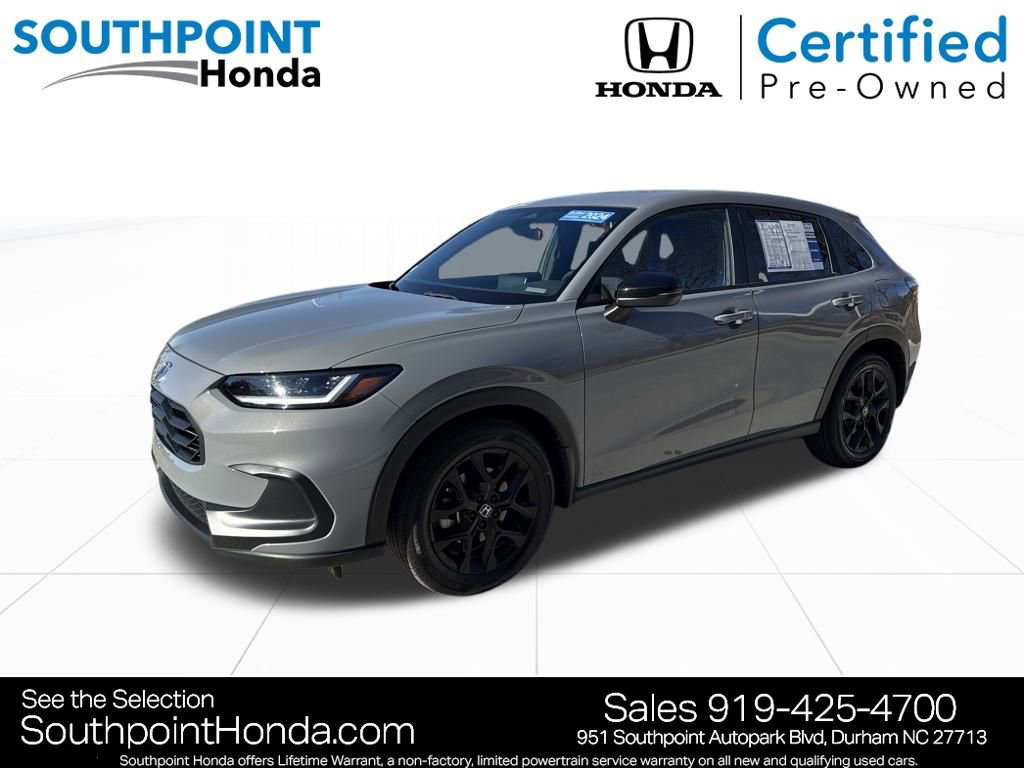 Certified 2024 Honda HR-V Sport image 3