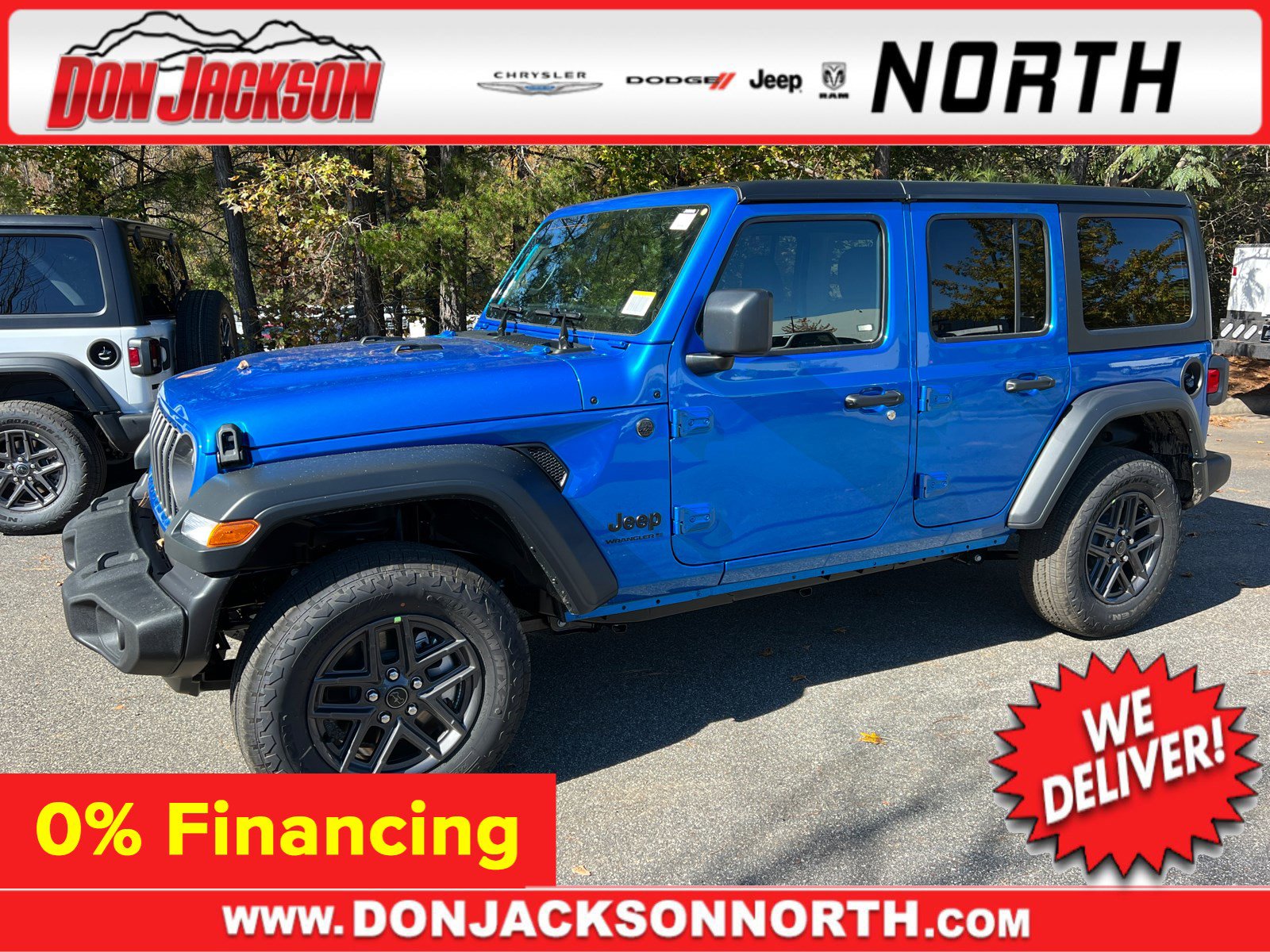 New 2026 Jeep Wrangler Sport S AWD/4WD image 1